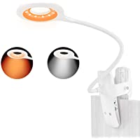 Los mejores  - LENCENT Luz Lectura Lámpara de Escritorio 28 LED Recargable with Blue Light Blocking- 9 Modos de Brillo (LED Ámber y…